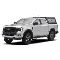Hardtop Contour noir Ford Ranger 2023+ Alu-Cab, robuste et élégant